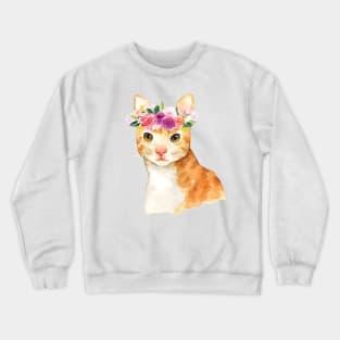 Cute cat Nursery Picture Crewneck Sweatshirt
